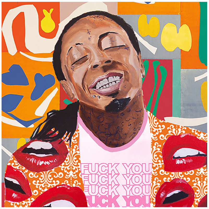 Картина Matisse Pink F#&K Weezy Мульти Картина Matisse Pink F#&K Weezy Мульти в Костроме | Loft Concept