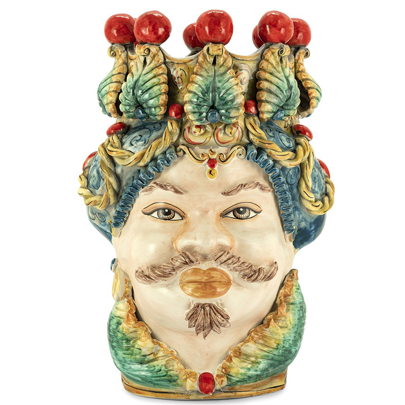 Ваза VASE MORO MAN BIG TRAD. Мульти Ваза VASE MORO MAN BIG TRAD. Мульти в Костроме | Loft Concept