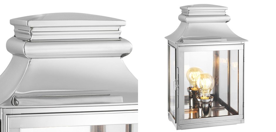 Бра Eichholtz Wall Lamp Primo L Nickel - Loft-Concept в Костроме