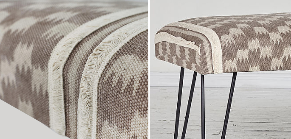Оттоманка Beige Kilim Ornament Оттоманка Beige Kilim Ornament - Loft-Concept в Костроме