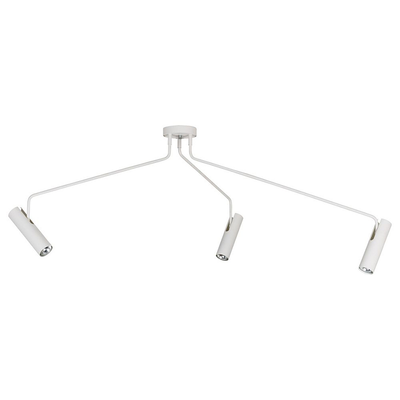 Потолочный светильник Tibo Branches Trumpet Tube white 3 Белый Потолочный светильник Tibo Branches Trumpet Tube white 3 Белый в Костроме | Loft Concept