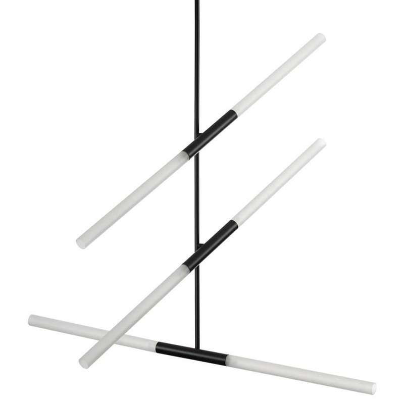 Светильник Black Delta Light 6 lamp Черный Светильник Black Delta Light 6 lamp Черный в Костроме | Loft Concept