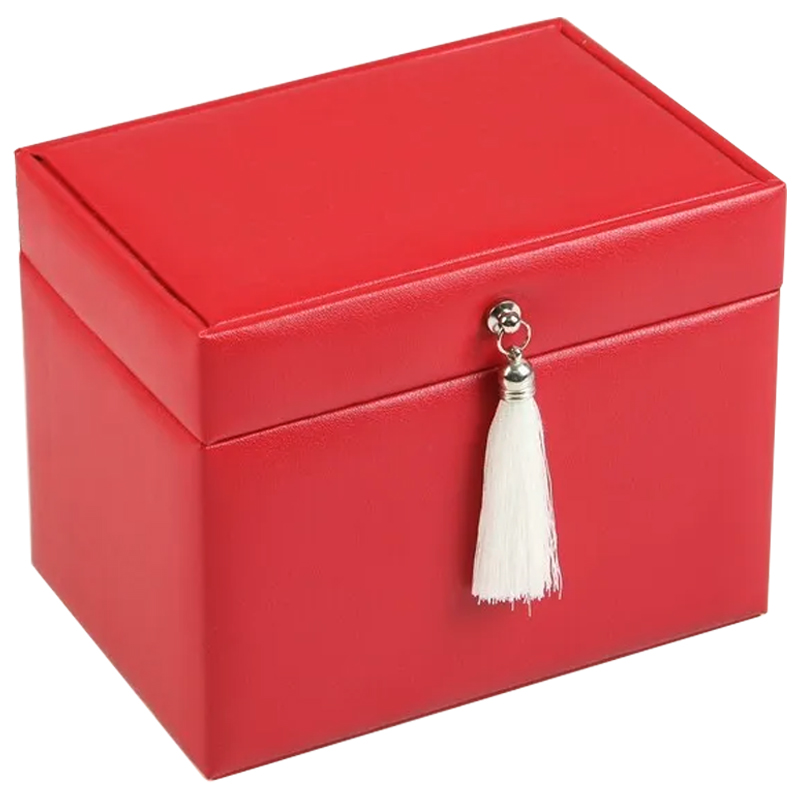 Шкатулка Radley Jewerly Organizer Box red Красный Шкатулка Radley Jewerly Organizer Box red Красный в Костроме | Loft Concept