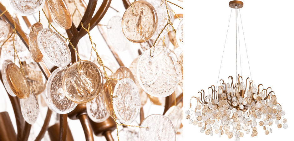Люстра FAIRYTREE Chandelier Amber Pendants 80 Люстра FAIRYTREE Chandelier Amber Pendants 80 - Loft-Concept в Костроме
