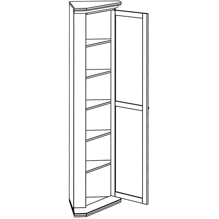 Шкаф угловой White corner Шкаф угловой White corner в Костроме