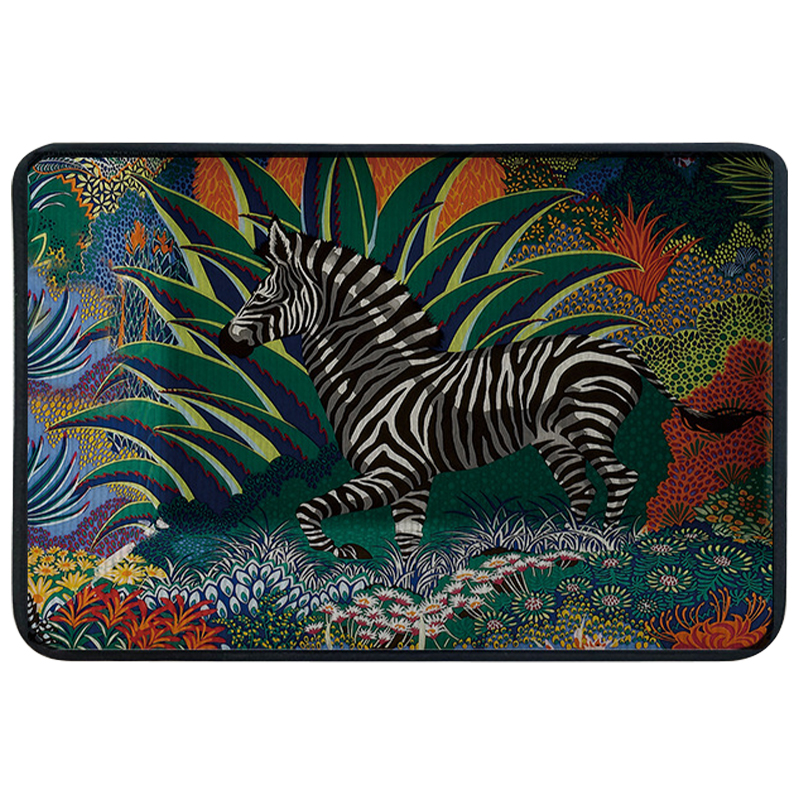 Ковер для прихожей и ванной Hermes Mountain Zebra Rug Мульти Ковер для прихожей и ванной Hermes Mountain Zebra Rug Мульти в Костроме | Loft Concept
