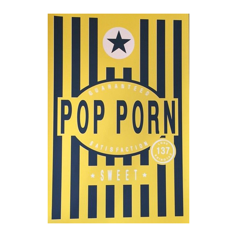 Картина Pop Porn Черный Желтый Картина Pop Porn Черный Желтый в Костроме | Loft Concept