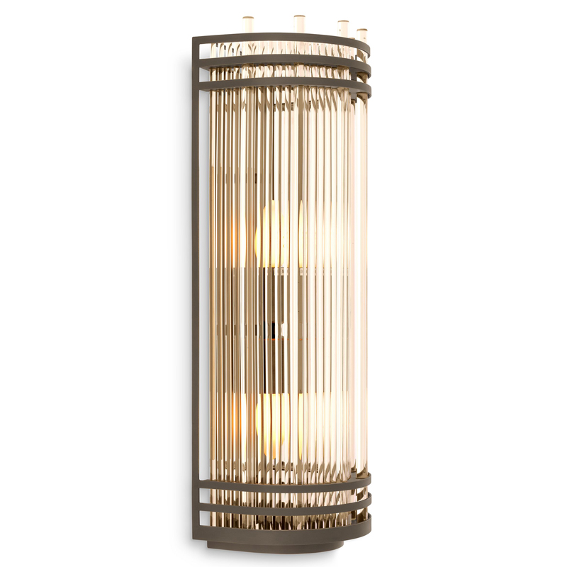 Бра Eichholtz Wall Lamp Gulf L Bronze Бронза Прозрачный Бра Eichholtz Wall Lamp Gulf L Bronze Бронза Прозрачный в Костроме | Loft Concept