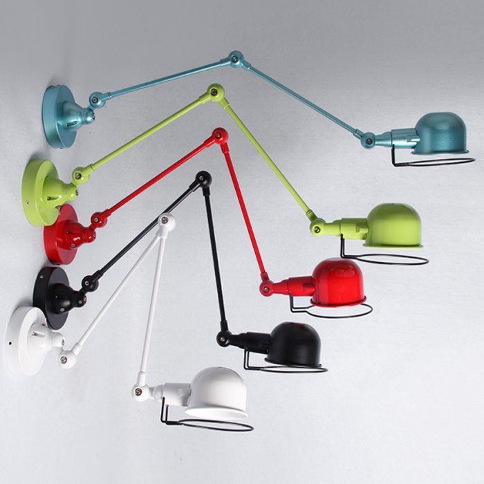 Бра Metal Color Armlamp Белый Черный Красный Салатовый Голубой пастельный Бра Metal Color Armlamp Белый Черный Красный Салатовый Голубой пастельный в Костроме | Loft Concept
