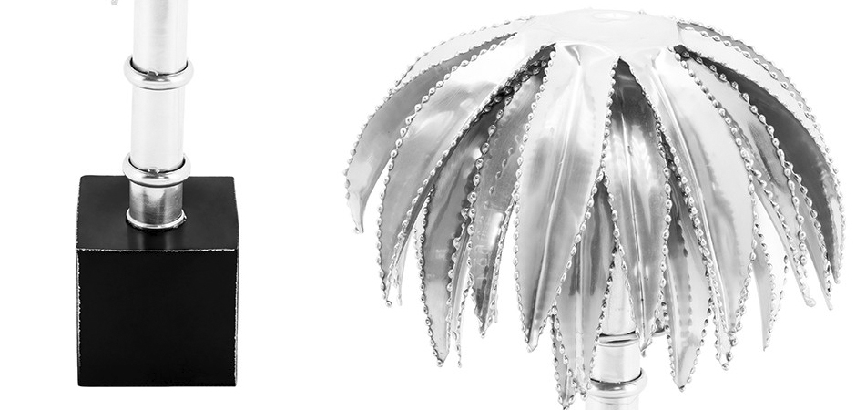 Настольная лампа TABLE LAMP PALMERY silver 30 Настольная лампа TABLE LAMP PALMERY silver 30 - Loft-Concept в Костроме