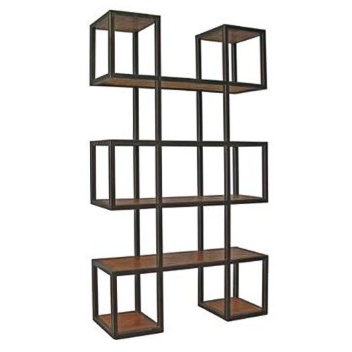 Стеллаж Industrial Loft Metal Wood Block Стеллаж Industrial Loft Metal Wood Block в Костроме | Loft Concept