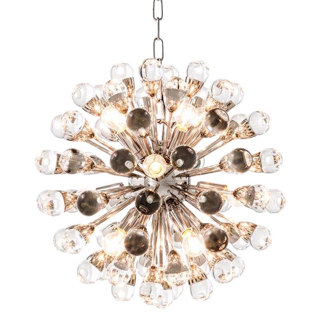 Люстра Chandelier Antares S Nickel Никель Прозрачный Люстра Chandelier Antares S Nickel Никель Прозрачный в Костроме | Loft Concept