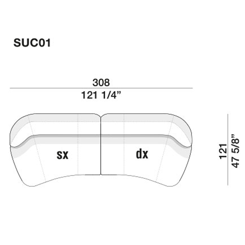 Дизайнерский модульный диван SURF Modular Sofa Дизайнерский модульный диван SURF Modular Sofa в Костроме