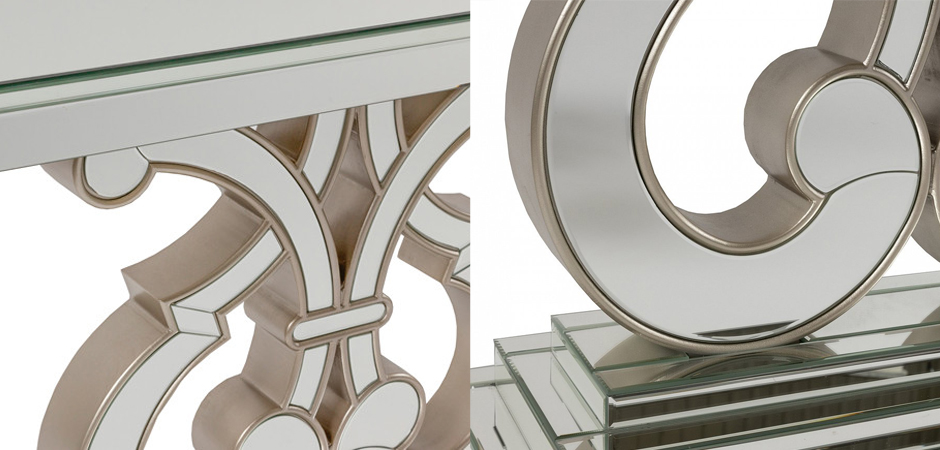 Консоль Mirrored Patterned Console Консоль Mirrored Patterned Console - Loft-Concept в Костроме