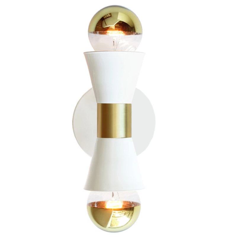 Бра Cedar & Moss Mira White Белый Золотой Бра Cedar & Moss Mira White Белый Золотой в Костроме | Loft Concept