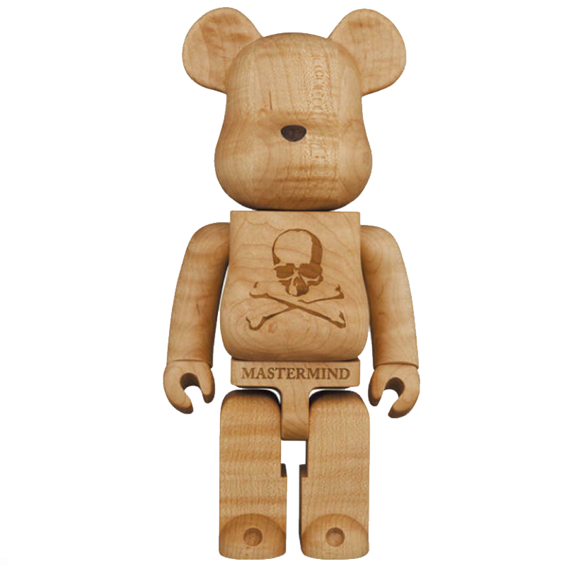 Статуэтка Bearbrick Mastermind Древесина Статуэтка Bearbrick Mastermind Древесина в Костроме | Loft Concept