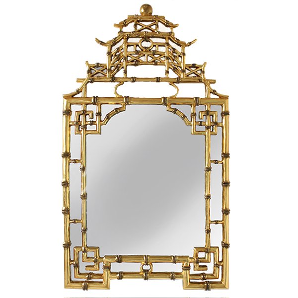 Зеркало Pagoda Mirror Gold Золотой Зеркало Pagoda Mirror Gold Золотой в Костроме | Loft Concept