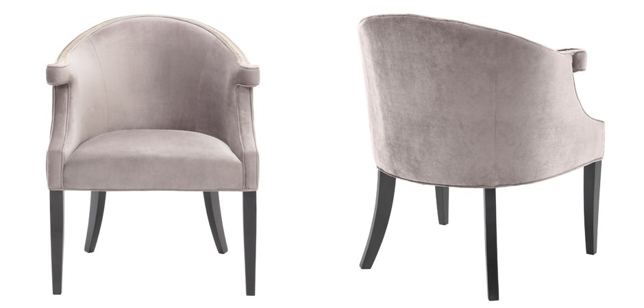 Кресло Eichholtz Chair Margaux taupe Кресло Eichholtz Chair Margaux taupe - Loft-Concept в Костроме