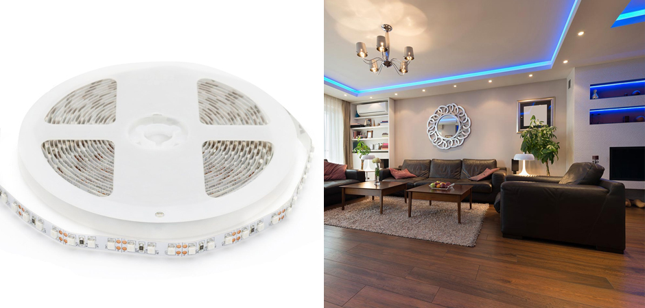 Светодиодная лента 9,6W/m 120LED/m 3528SMD синий 5M Светодиодная лента 9,6W/m 120LED/m 3528SMD синий 5M - Loft-Concept в Костроме