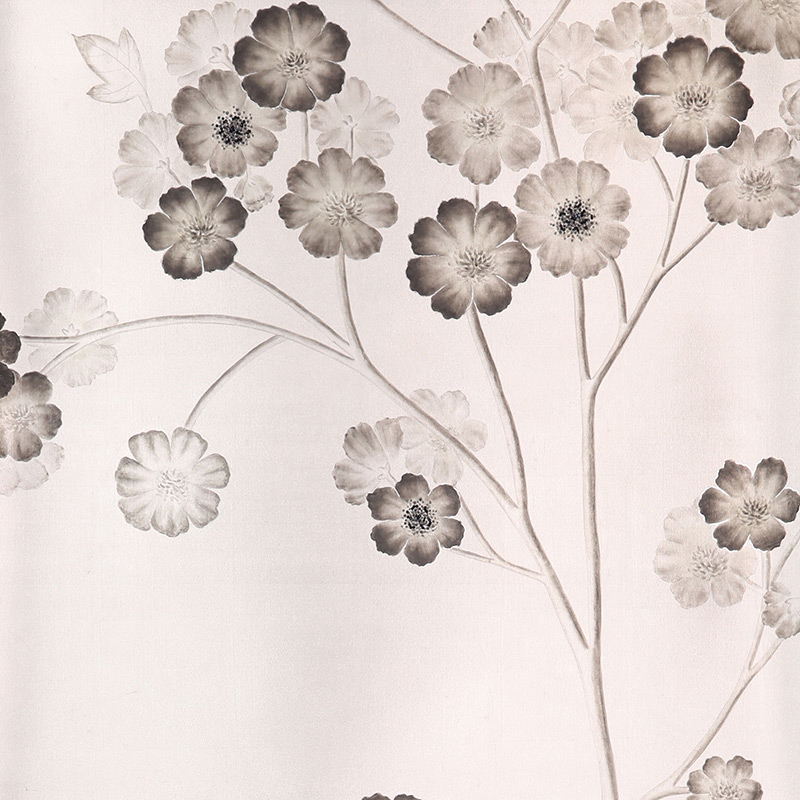 Обои ручная роспись Anemones in Light Special Colourway SC-236 on Tarnished Silver gilded silk Обои ручная роспись Anemones in Light Special Colourway SC-236 on Tarnished Silver gilded silk в Костроме | Loft Concept