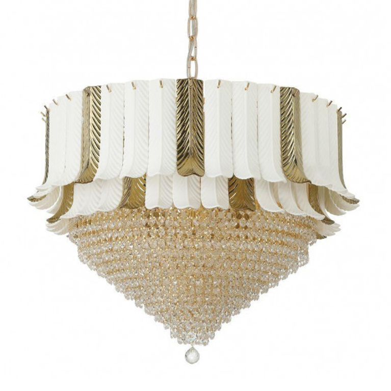 Люстра Aronson Chandelier 70 Прозрачный Золотой Люстра Aronson Chandelier 70 Прозрачный Золотой в Костроме | Loft Concept
