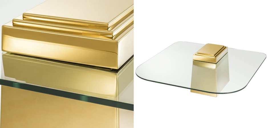 Кофейный стол Eichholtz Coffee Table Orient Gold Кофейный стол Eichholtz Coffee Table Orient Gold - Loft-Concept в Костроме