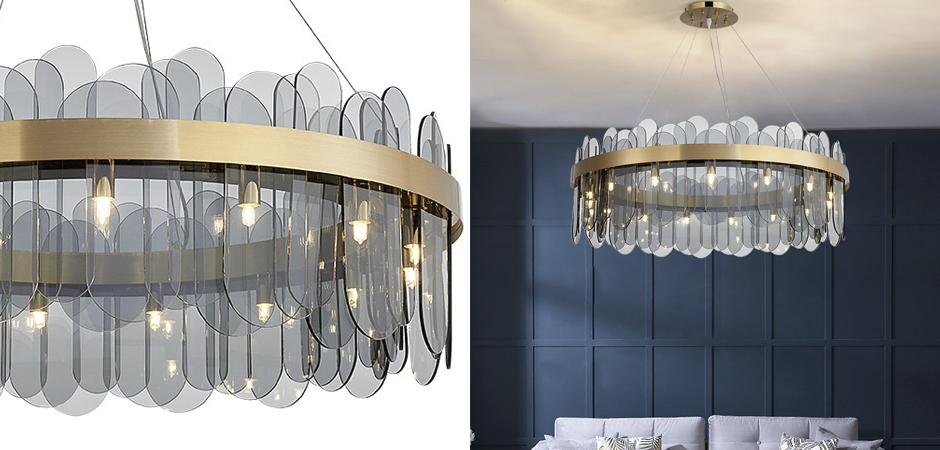 Люстра Blount Chandelier Smokey Люстра Blount Chandelier Smokey - Loft-Concept в Костроме