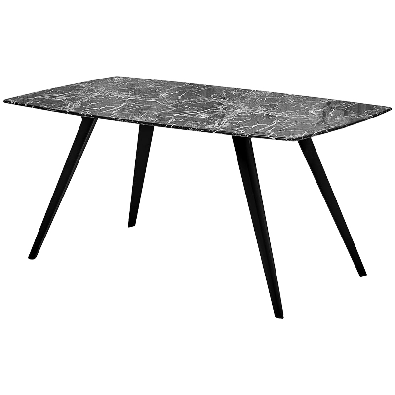 Обеденный стол Martan Table Черно-белый Черный Обеденный стол Martan Table Черно-белый Черный в Костроме | Loft Concept