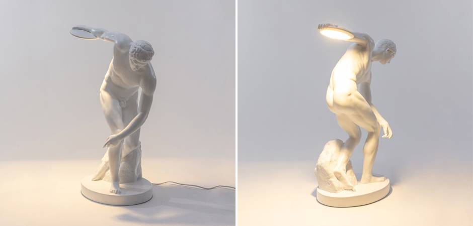 Настольная лампа Seletti Discobolux Настольная лампа Seletti Discobolux - Loft-Concept в Костроме