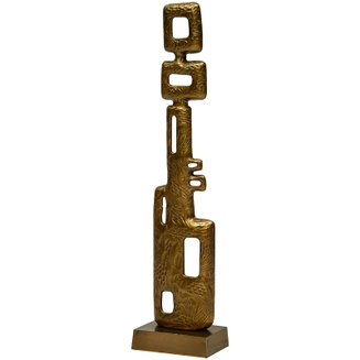 Арт-объект Brass Abstract Composition Латунь Арт-объект Brass Abstract Composition Латунь в Костроме | Loft Concept