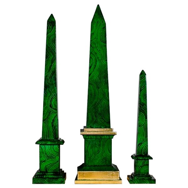 Аксессуар Malachite Column Зеленый Аксессуар Malachite Column Зеленый в Костроме | Loft Concept
