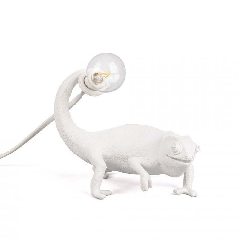 Лампа Seletti Chameleon Lamp Still Белый Лампа Seletti Chameleon Lamp Still Белый в Костроме | Loft Concept