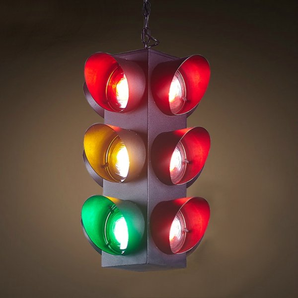Подвесной светильник Светофор Loft Traffic Light Pendant Подвесной светильник Светофор Loft Traffic Light Pendant в Костроме | Loft Concept