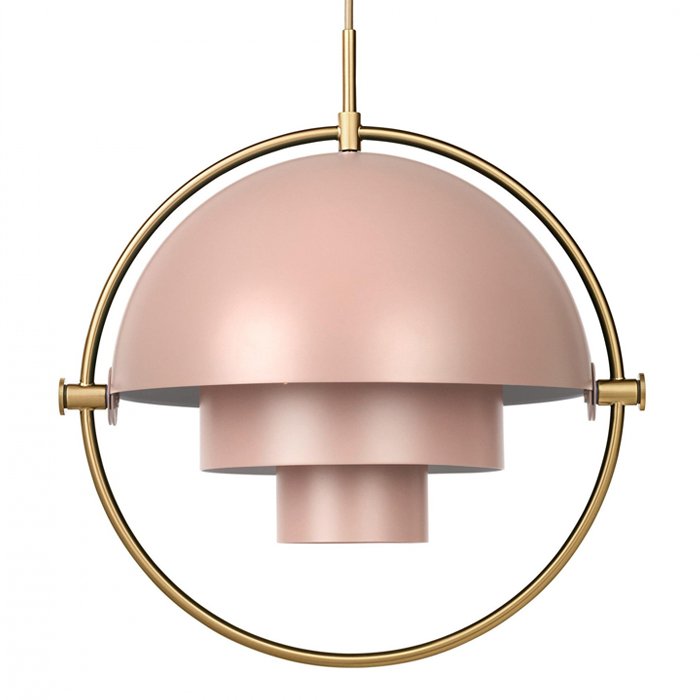 Люстра Louis Weisdorff Gubi Multi-lite Pendant Pink Латунь Дымчатая Роза Люстра Louis Weisdorff Gubi Multi-lite Pendant Pink Латунь Дымчатая Роза в Костроме | Loft Concept