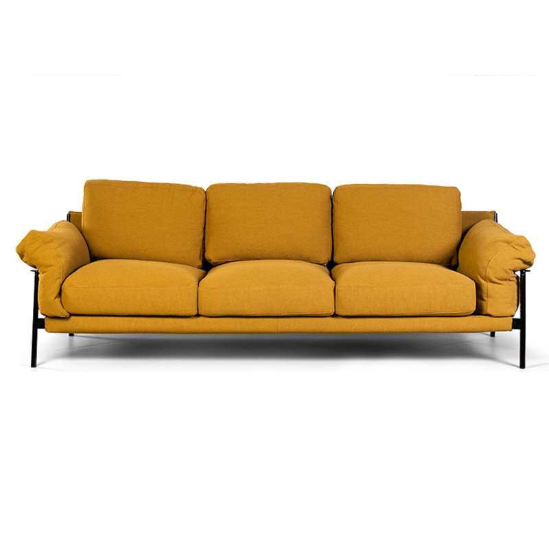 Диван Harald Mustard Sofa Горчичный в Костроме | Loft Concept 