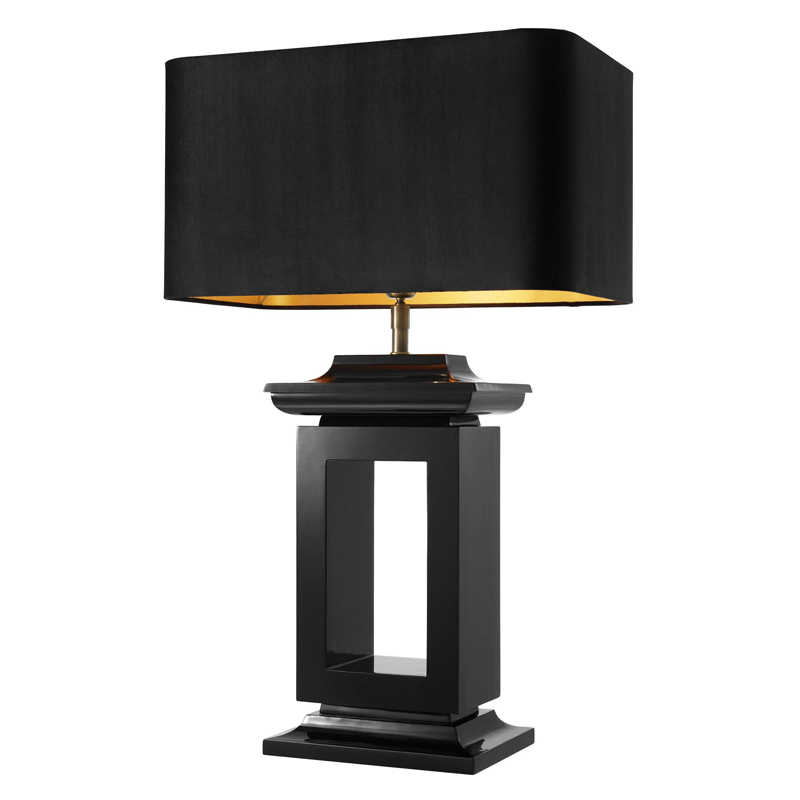 Настольная лампа Eichholtz Table Lamp Mandarin Черный в Костроме | Loft Concept 