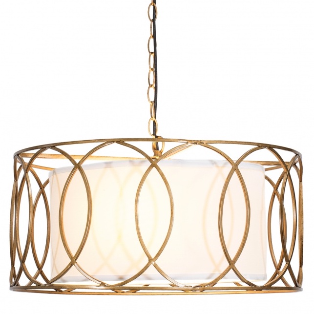 Люстра Antic solo chandelier Белый Латунь Люстра Antic solo chandelier Белый Латунь в Костроме | Loft Concept