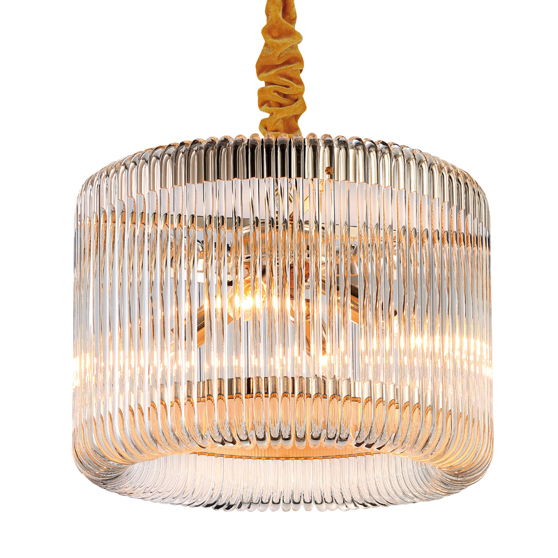 Люстра Lammert Chandelier 40 Глянцевое золото Прозрачный Люстра Lammert Chandelier 40 Глянцевое золото Прозрачный в Костроме | Loft Concept