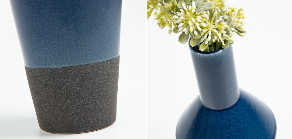 Ваза Blue Craquelure Ваза Blue Craquelure - Loft-Concept в Костроме