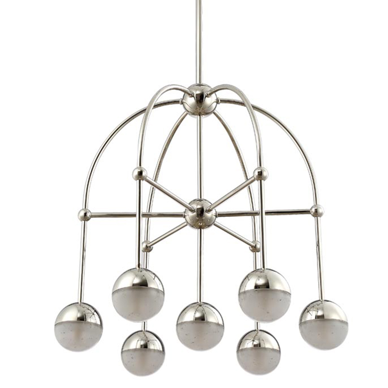 Люстра Heidy Chrome Chandelier 7 Хром Люстра Heidy Chrome Chandelier 7 Хром в Костроме | Loft Concept