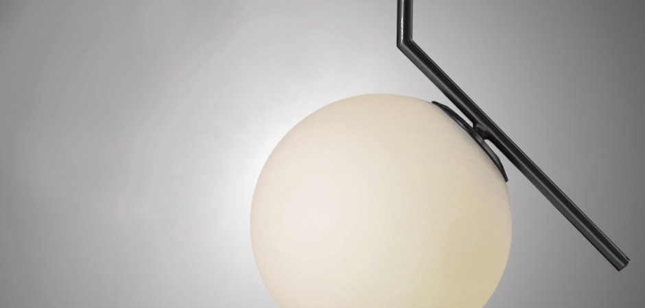 Светильник Flos IC Lighting Black Pendant Lamp Светильник Flos IC Lighting Black Pendant Lamp - Loft-Concept в Костроме