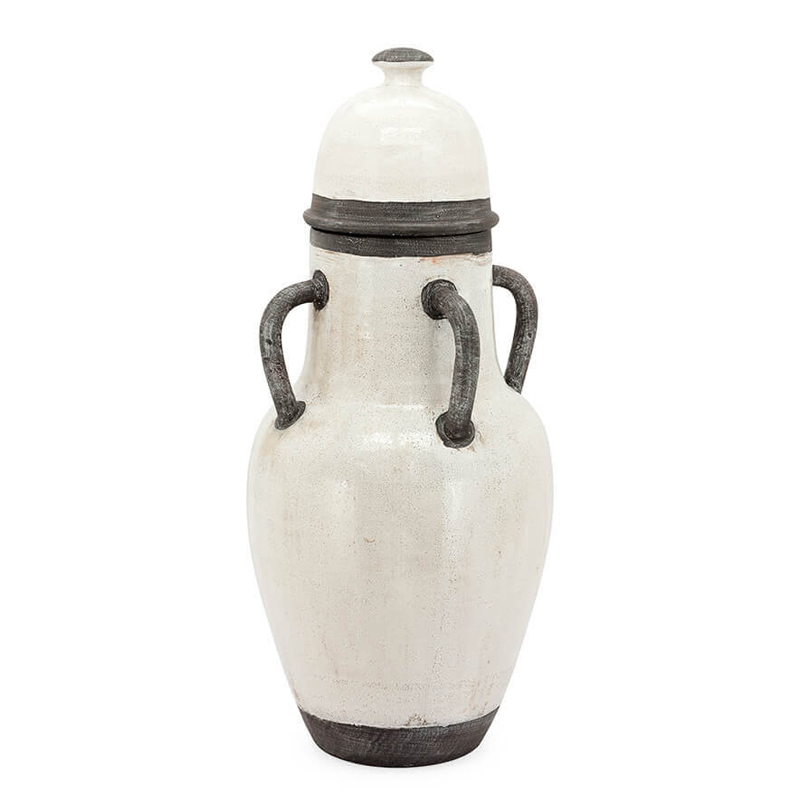 Ваза VASE BERENICE TOTEM Молочный Ваза VASE BERENICE TOTEM Молочный в Костроме | Loft Concept