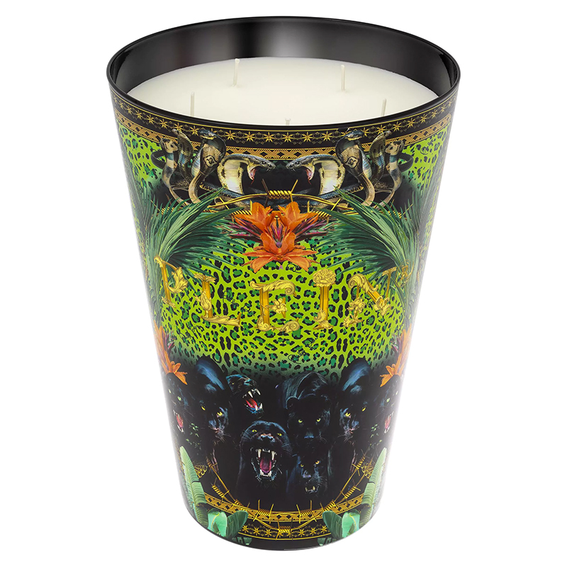 Свеча Philipp Plein Candle Jungle XL Черный Мульти Свеча Philipp Plein Candle Jungle XL Черный Мульти в Костроме | Loft Concept