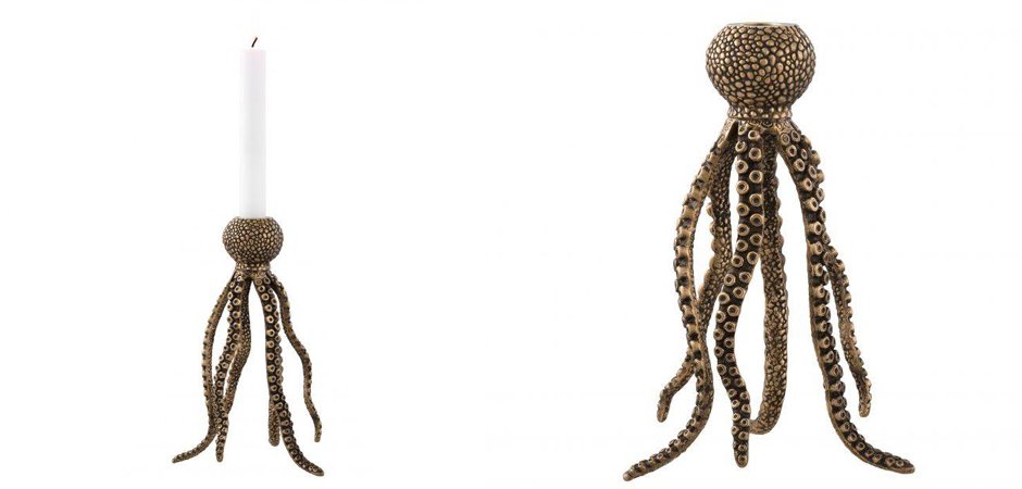 Подсвечник Eichholtz Candle Holder Octopus Подсвечник Eichholtz Candle Holder Octopus - Loft-Concept в Костроме