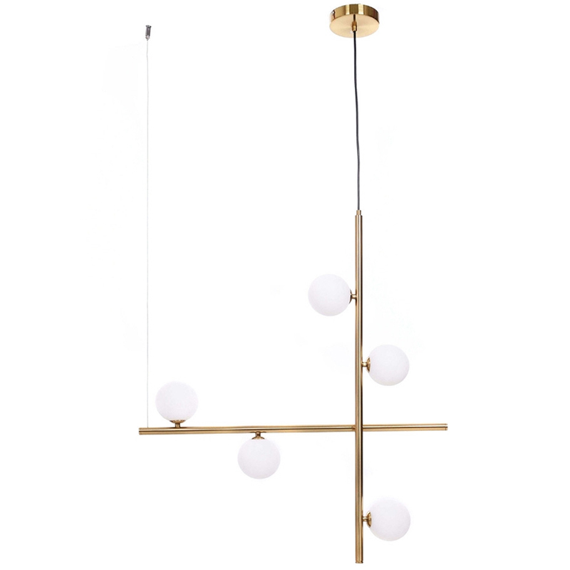 Люстра Crossed Lines B.LUX C Ball Медь Белый Люстра Crossed Lines B.LUX C Ball Медь Белый в Костроме | Loft Concept