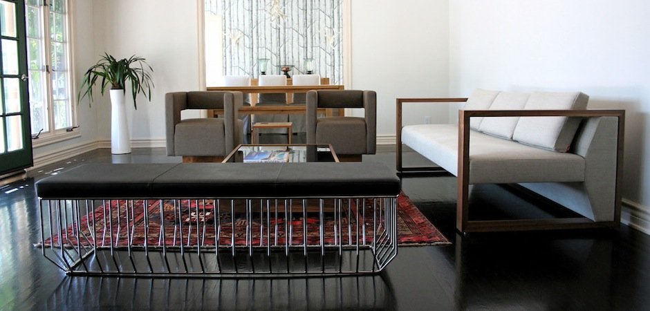 Банкетка Reza Feiz leather Bench Банкетка Reza Feiz leather Bench - Loft-Concept в Костроме