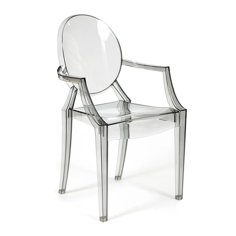 Стул Transparent Chair серый Прозрачный Серый Стул Transparent Chair серый Прозрачный Серый в Костроме | Loft Concept