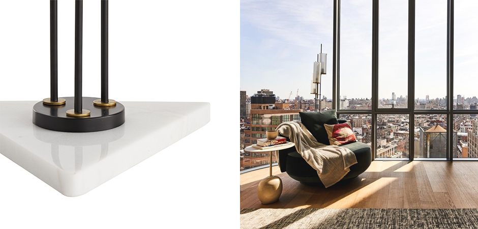 Торшер Arteriors STEFAN FLOOR TORCHIERE Торшер Arteriors STEFAN FLOOR TORCHIERE - Loft-Concept в Костроме