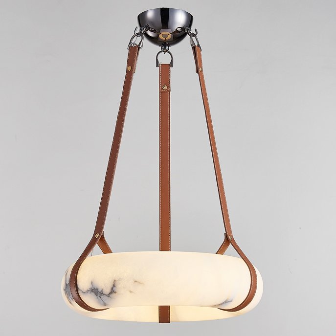 Люстра OSLO Pendant light Белый Коричневый Люстра OSLO Pendant light Белый Коричневый в Костроме | Loft Concept