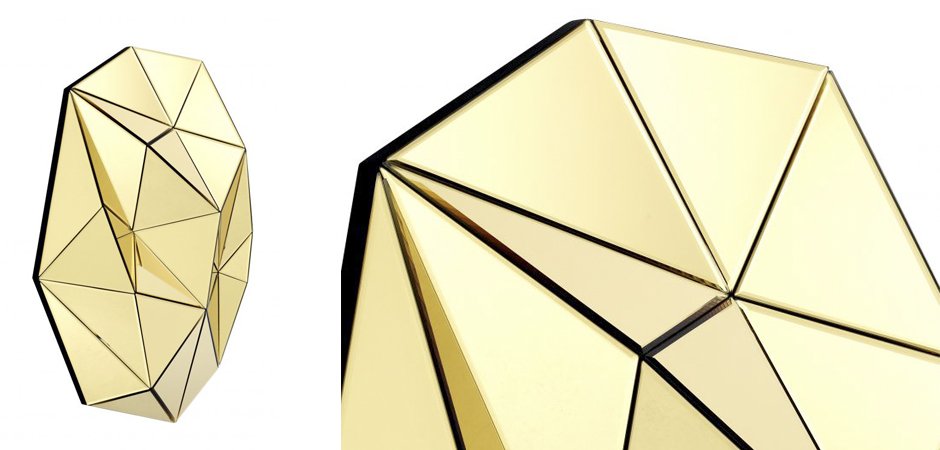 Зеркало Eichholtz Mirror Topanga Gold Зеркало Eichholtz Mirror Topanga Gold - Loft-Concept в Костроме